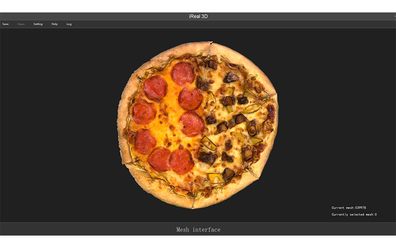 Mô hình bánh pizza 3D