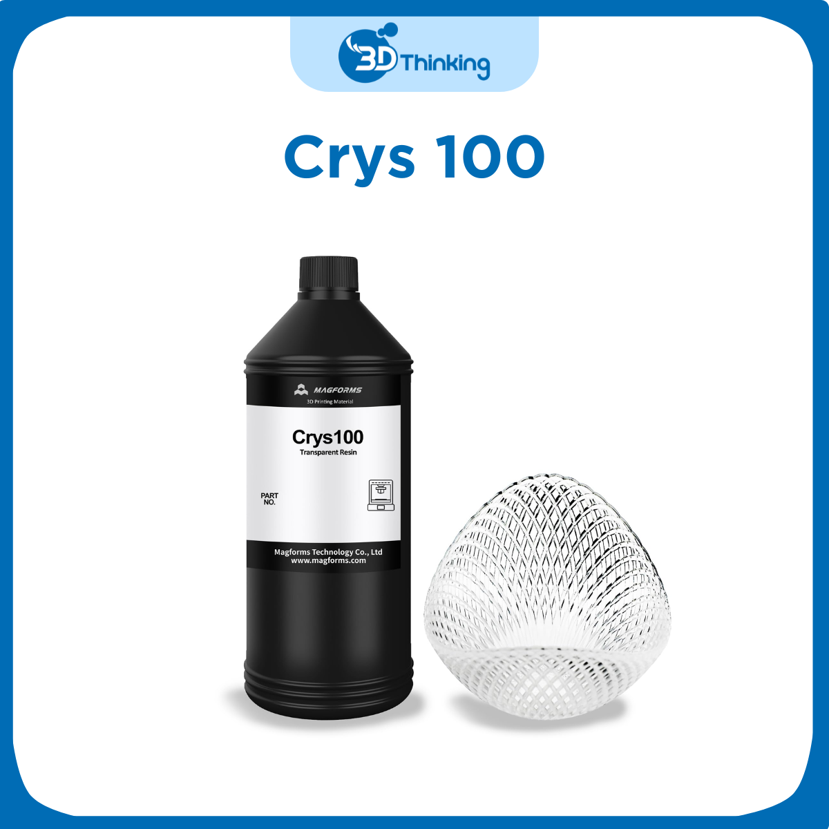 Nhựa in 3D Magforms Crys 100