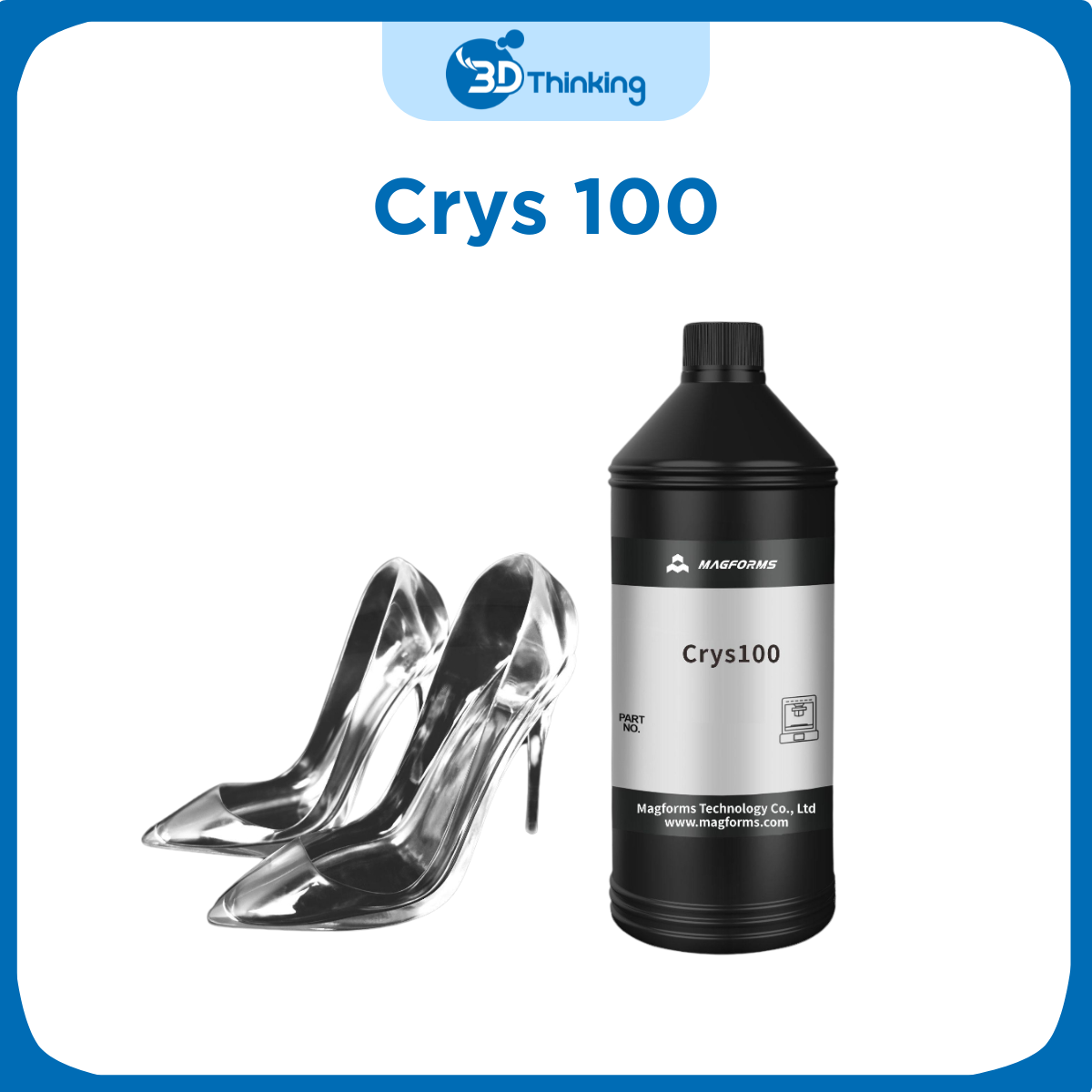 Nhựa in 3D Magforms Crys 100