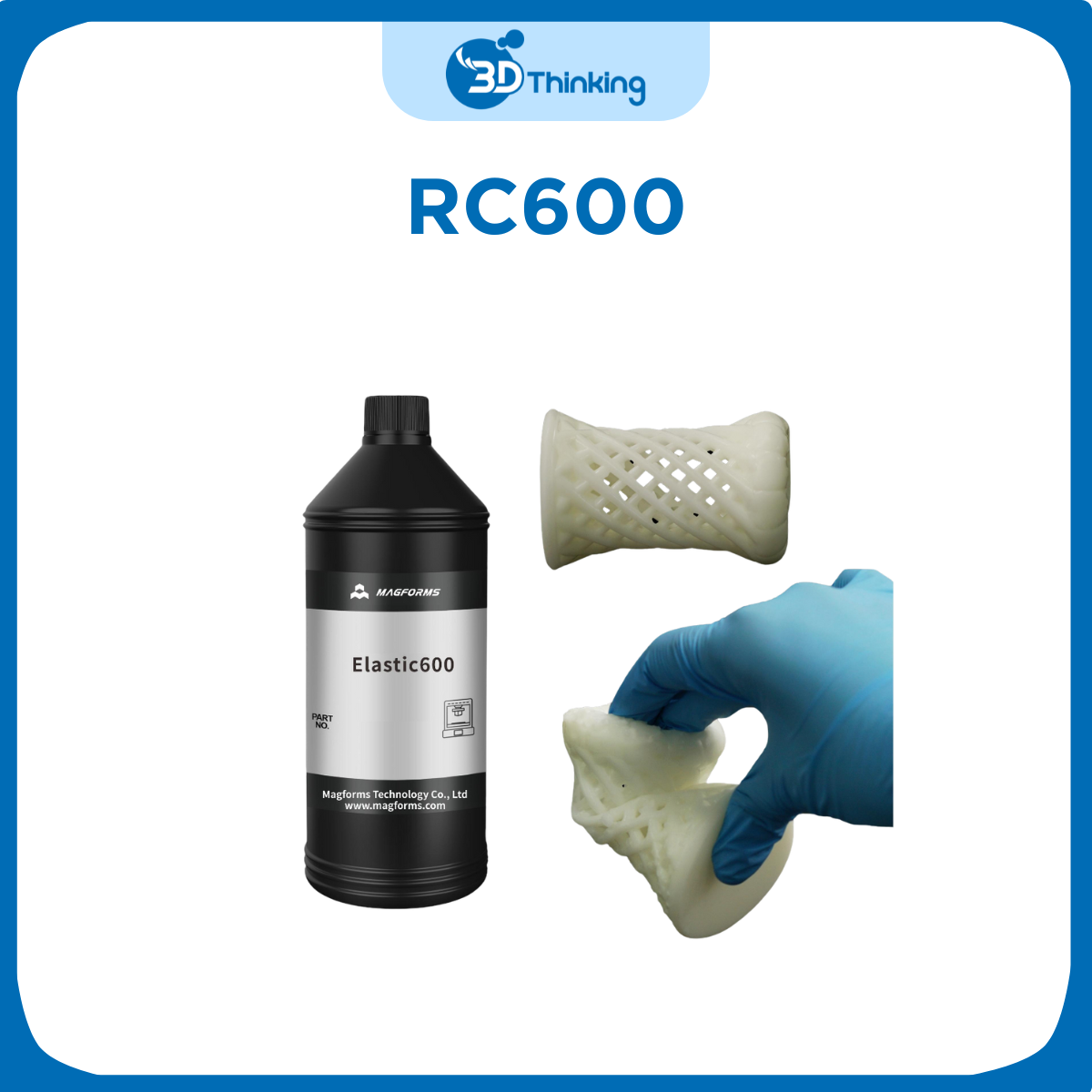 NHỰA IN 3D MAGFORMS Elastic600