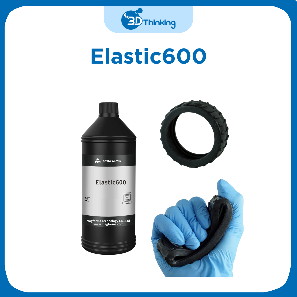 NHỰA IN 3D MAGFORMS Elastic600