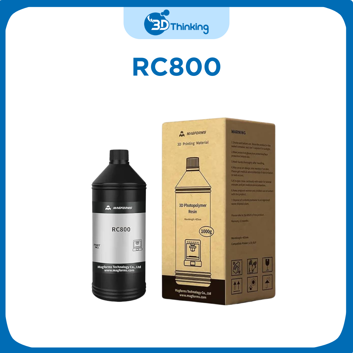 NHỰA IN 3D MAGFORMS RC800