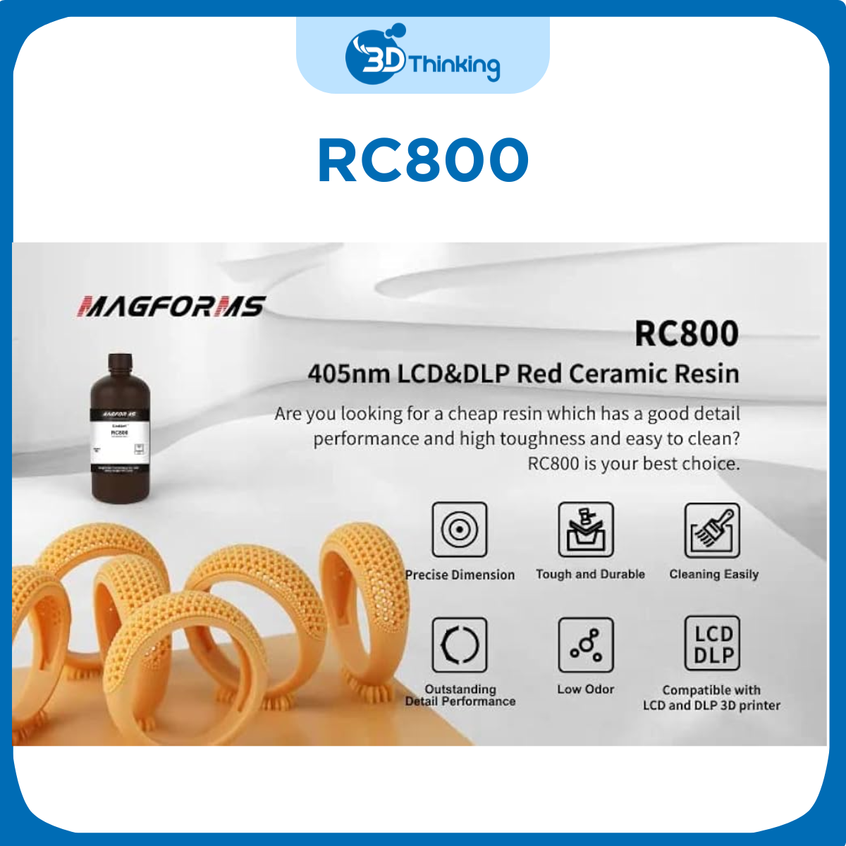 NHỰA IN 3D MAGFORMS RC800