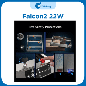 Máy cắt và khắc Laser Falcon2 22W