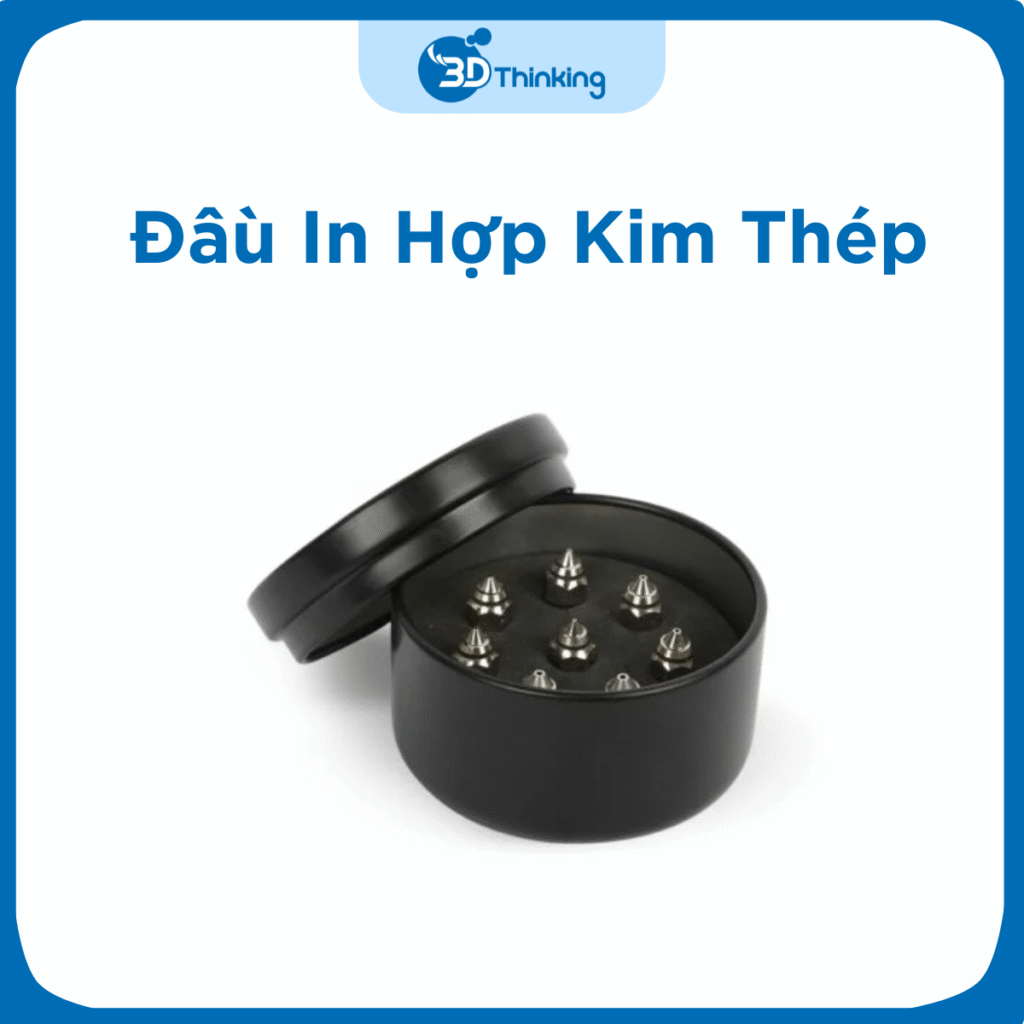 Bộ 8 Đầu In 3D Hợp Kim Đồng Cao Cấp Mạ Kẽm Chống Mài Mòn Cao