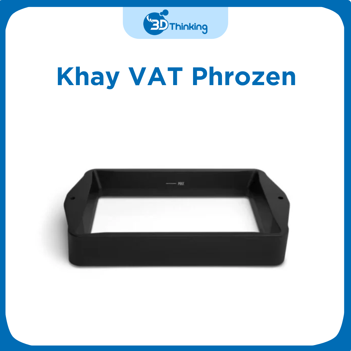 Khay vat nhôm đựng nhựa Phrozen