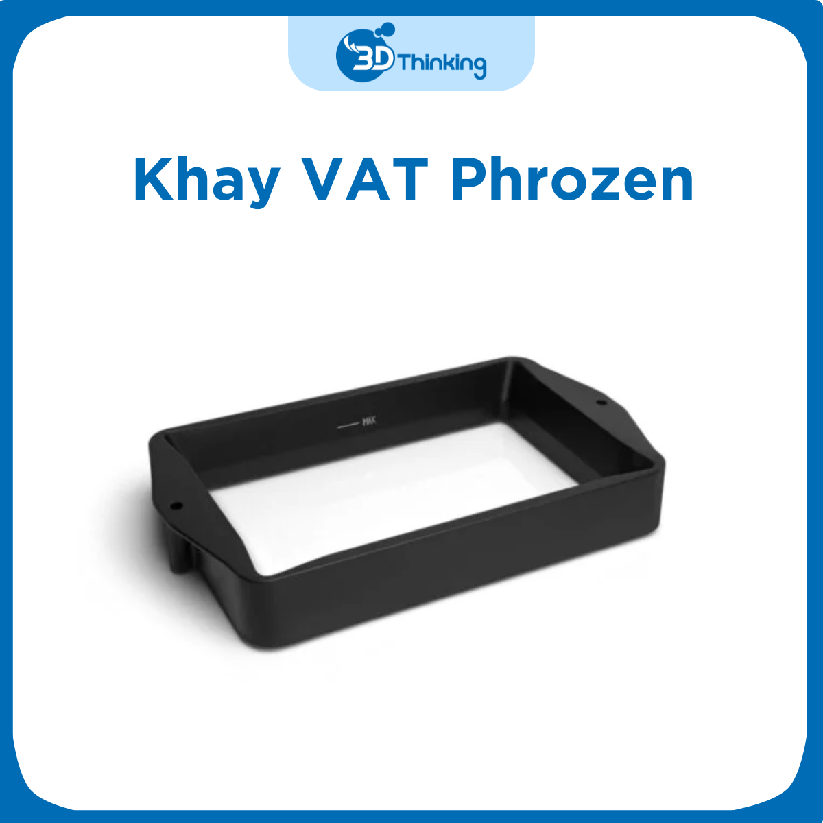 Khay vat nhôm đựng nhựa Phrozen