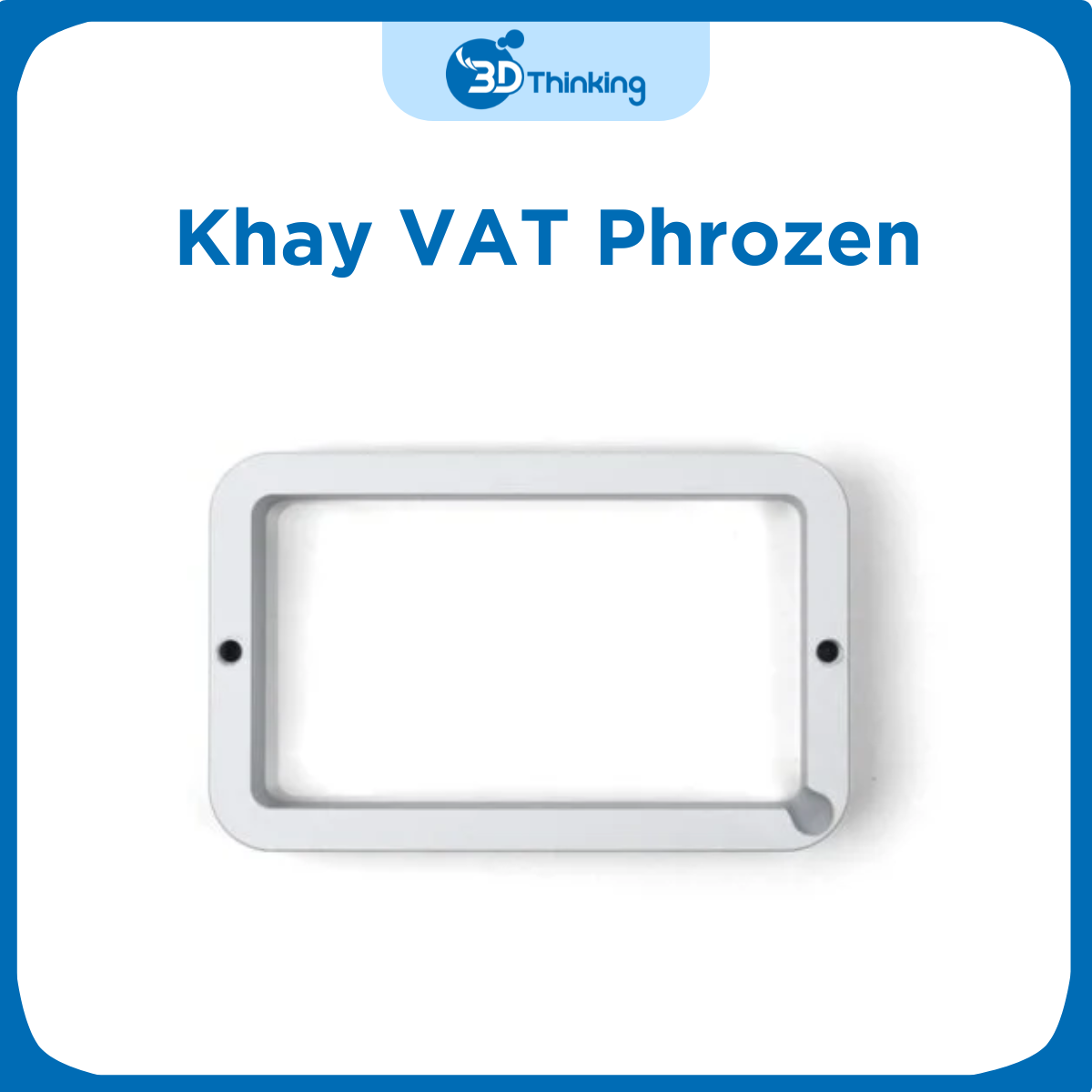 Khay vat nhôm đựng nhựa Phrozen