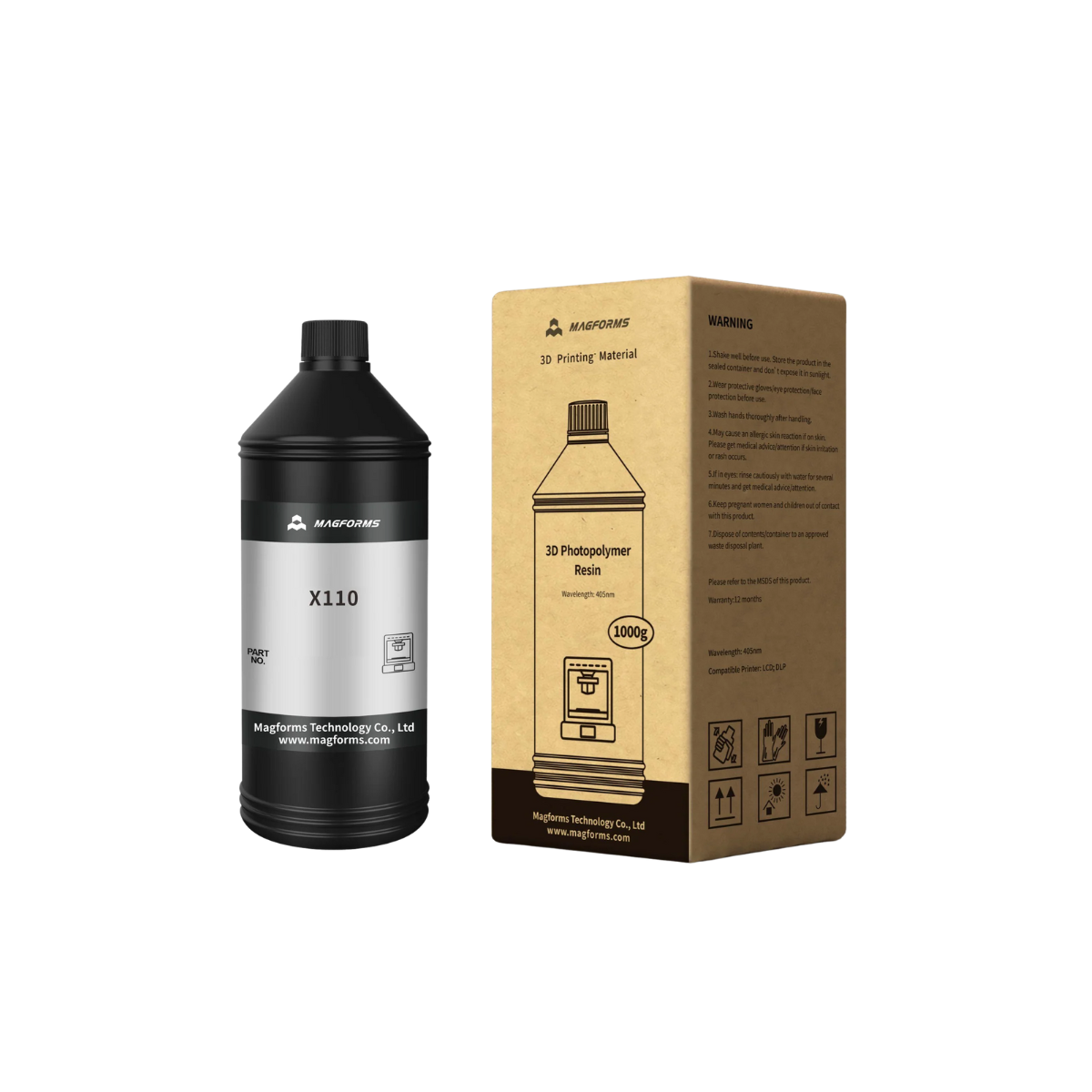 NHỰA IN 3D RESIN MAGFORMS X110