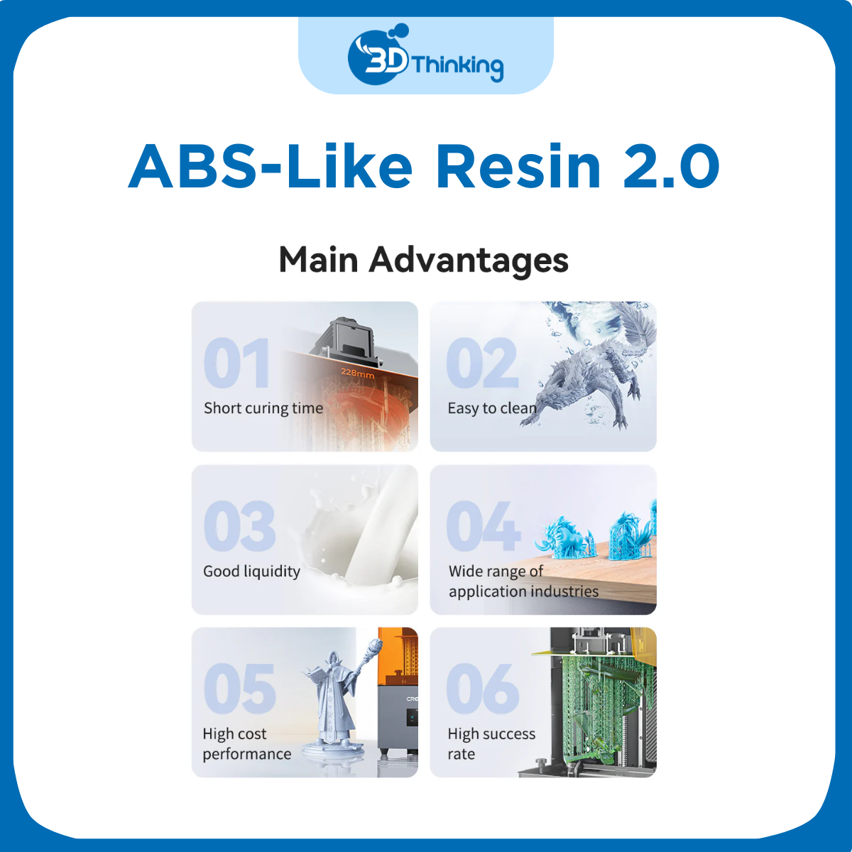 Nhựa in 3d Resin Creality Abs Like