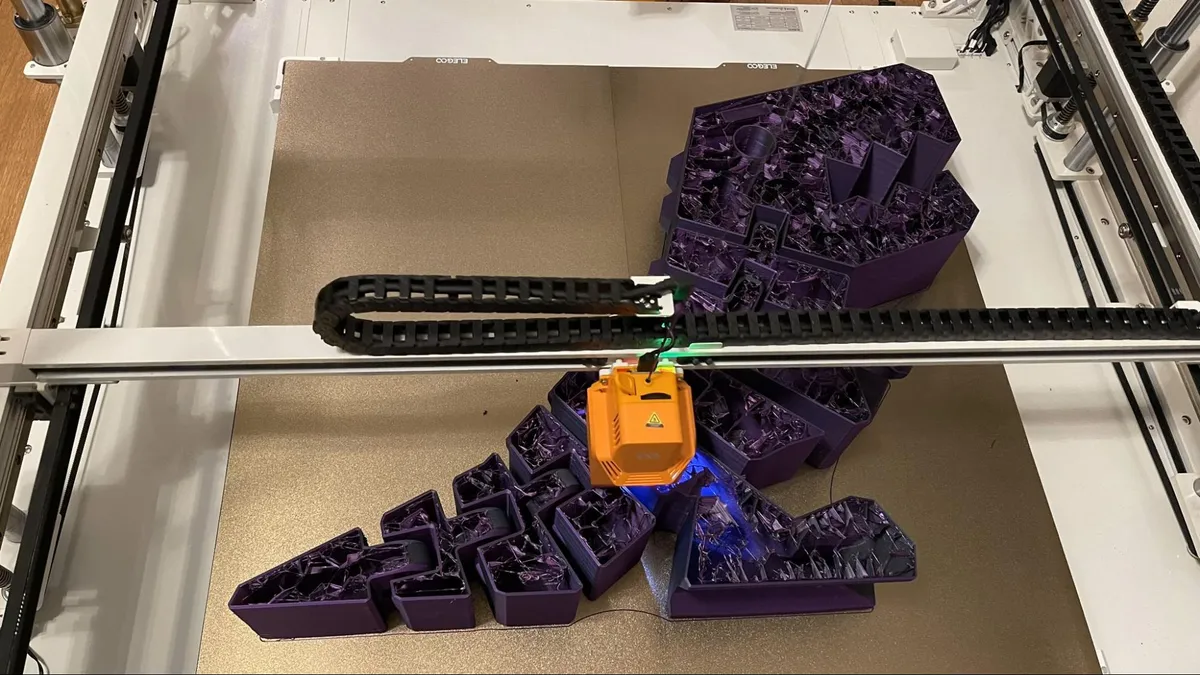 Máy in 3d Elegoo Orange Storm Giga