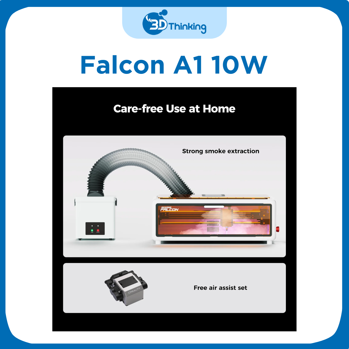 Máy khắc và cắt laser Falcon A1 10W