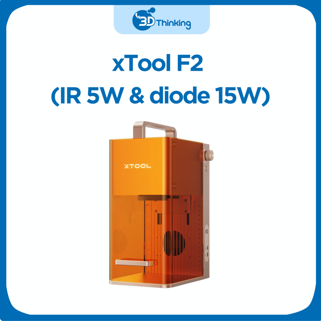 Máy Khắc Laser Kép xTool F2 (IR 5W & diode 15W)