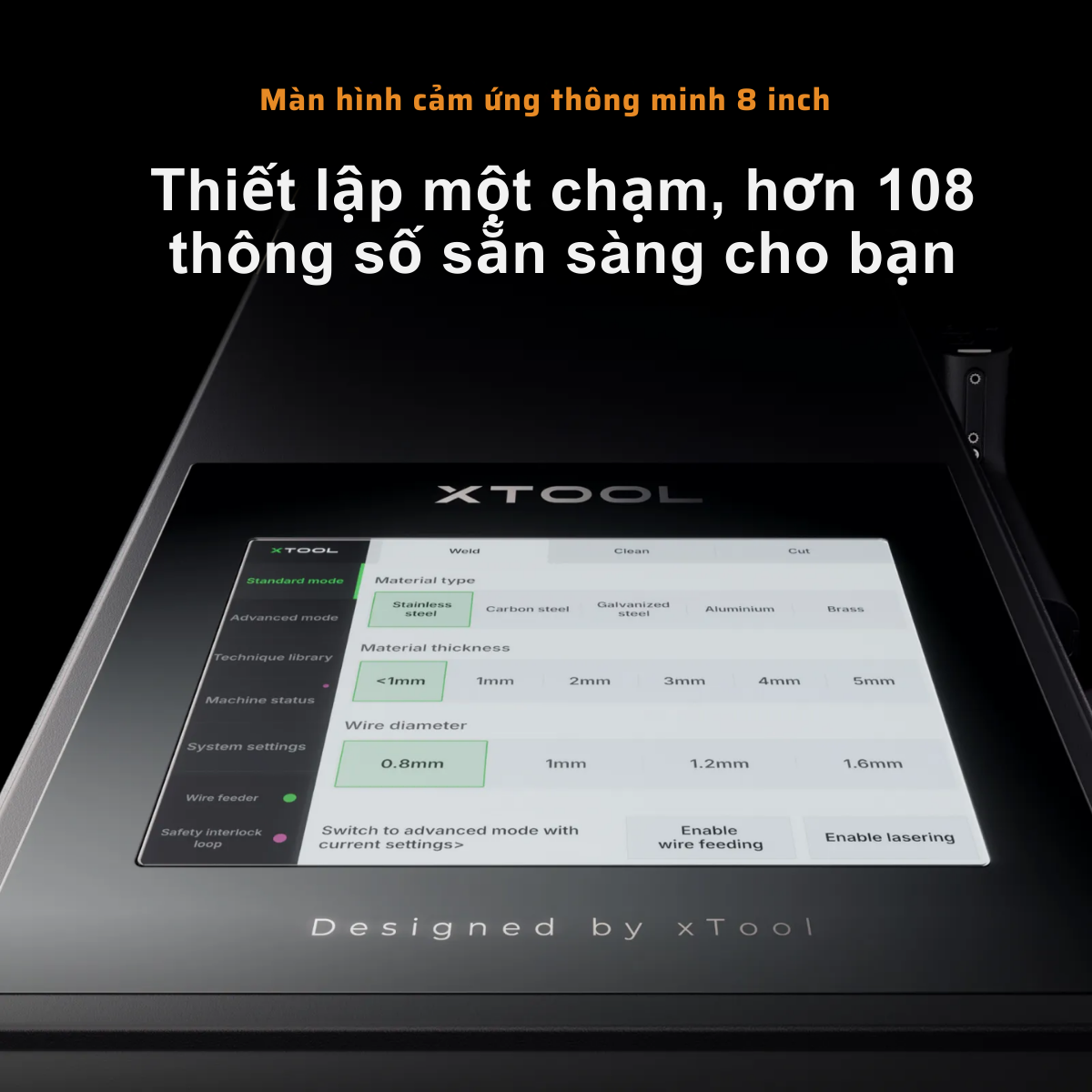 Máy Hàn Cắt CNC Laser xTool MetalFab