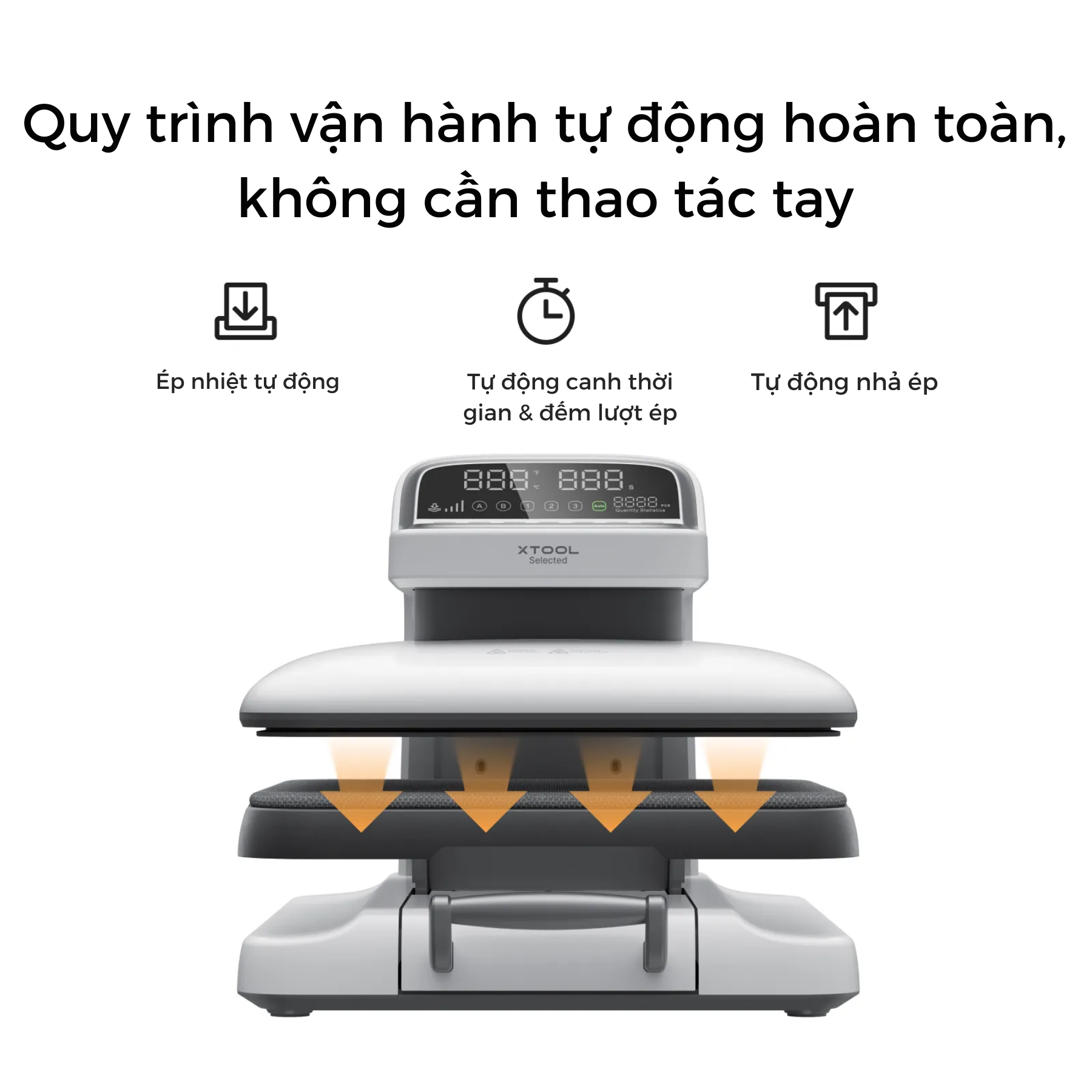 Ép Nhiệt Tự Động xTool HP2