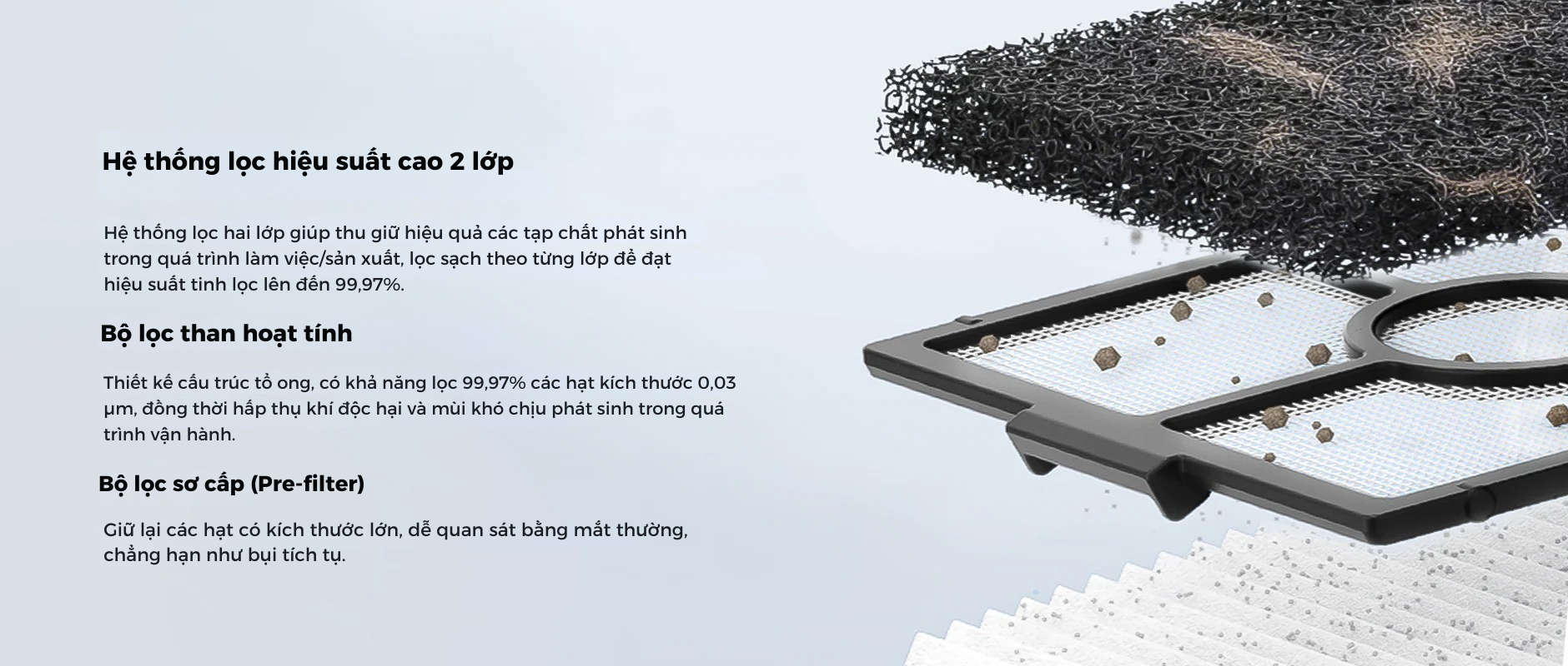 lọc khói để bàn creality falcon