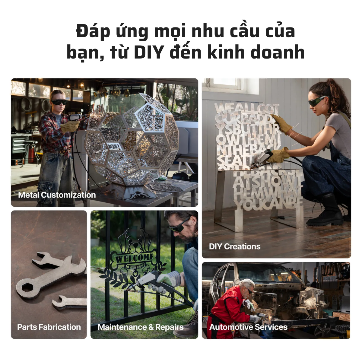 Máy Hàn Cắt CNC Laser xTool MetalFab