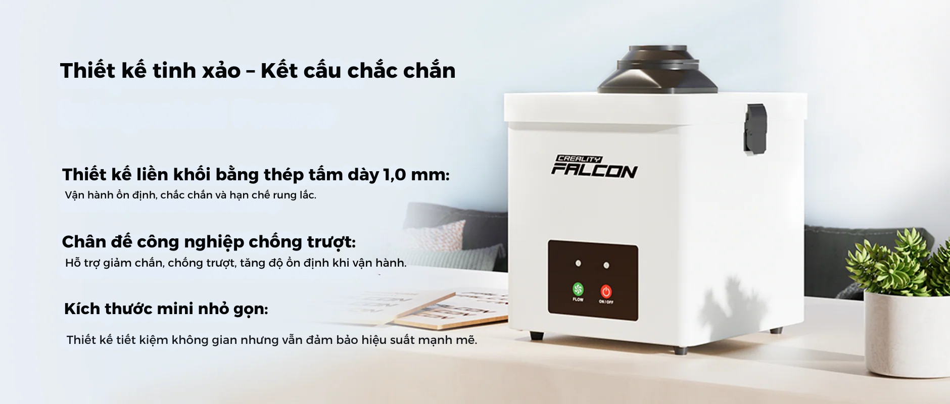 lọc khói để bàn creality falcon