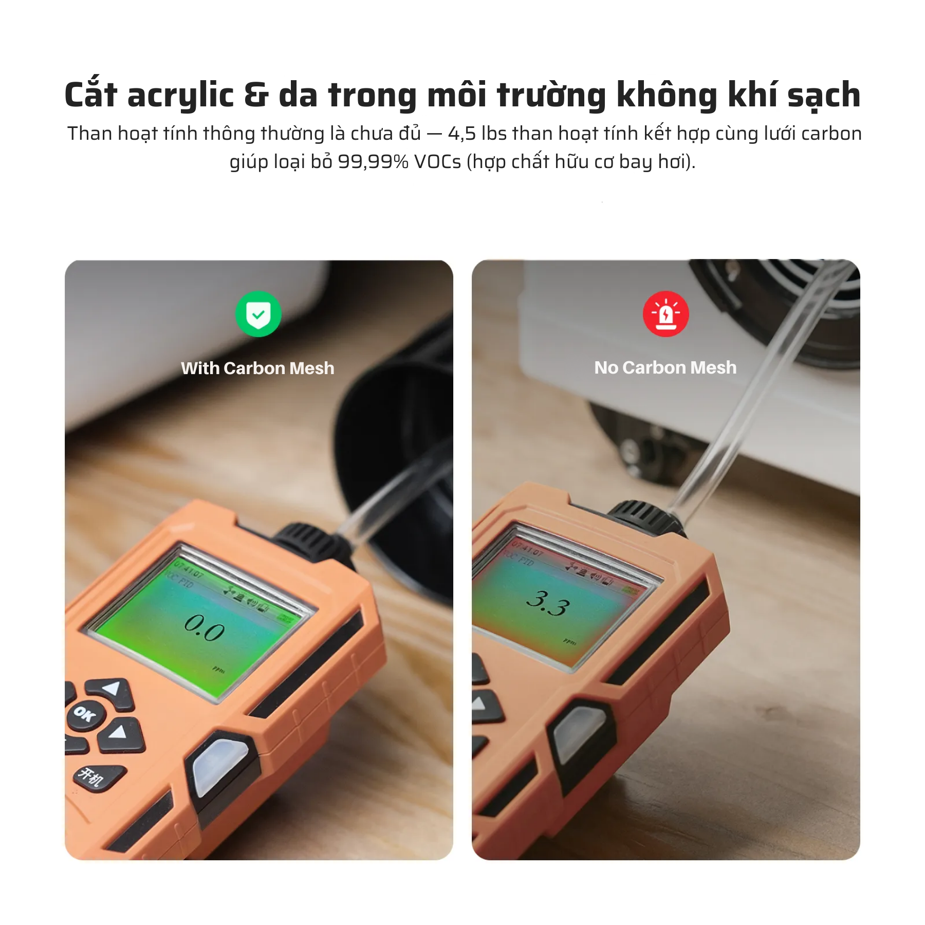 Máy lọc khí xTool SafetyPro AP2 / AP2 Max