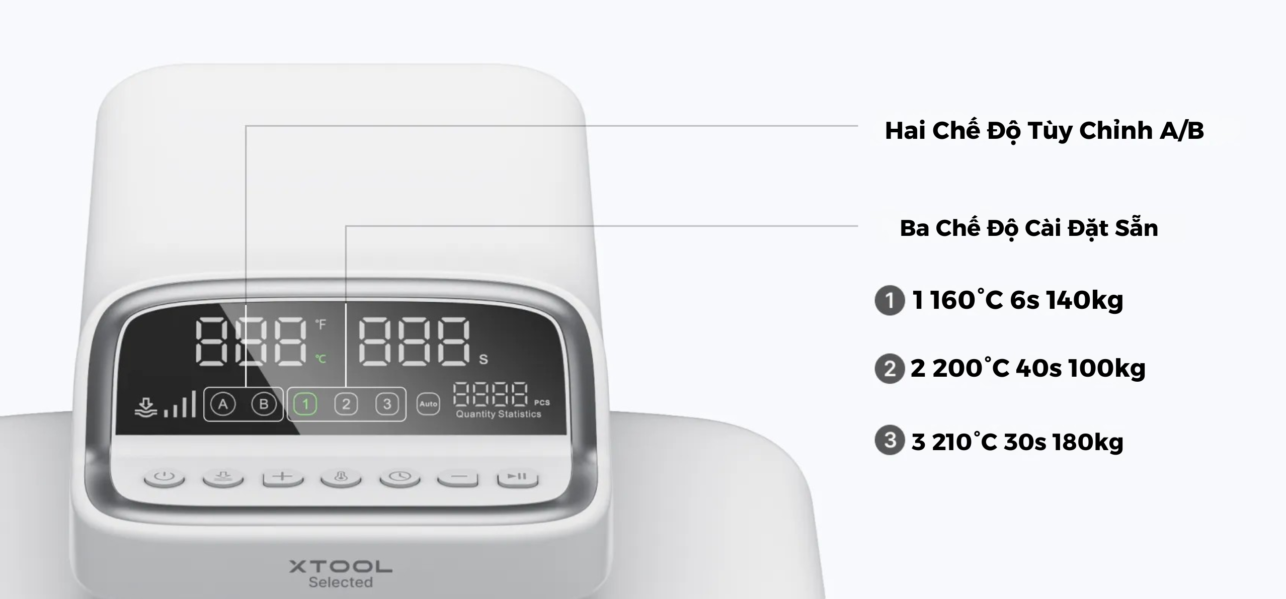 Ép Nhiệt Tự Động xTool HP2