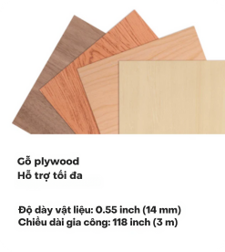 Bộ cấp liệu băng tải tự động cho xTool S1