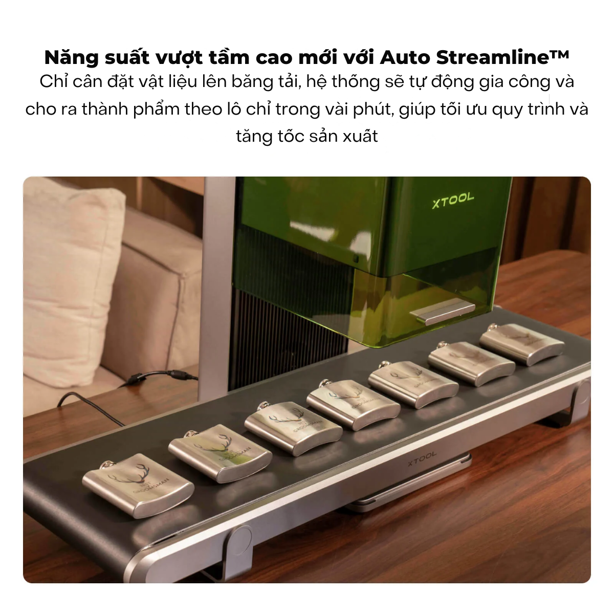 Băng tải Auto Streamline cho xTool