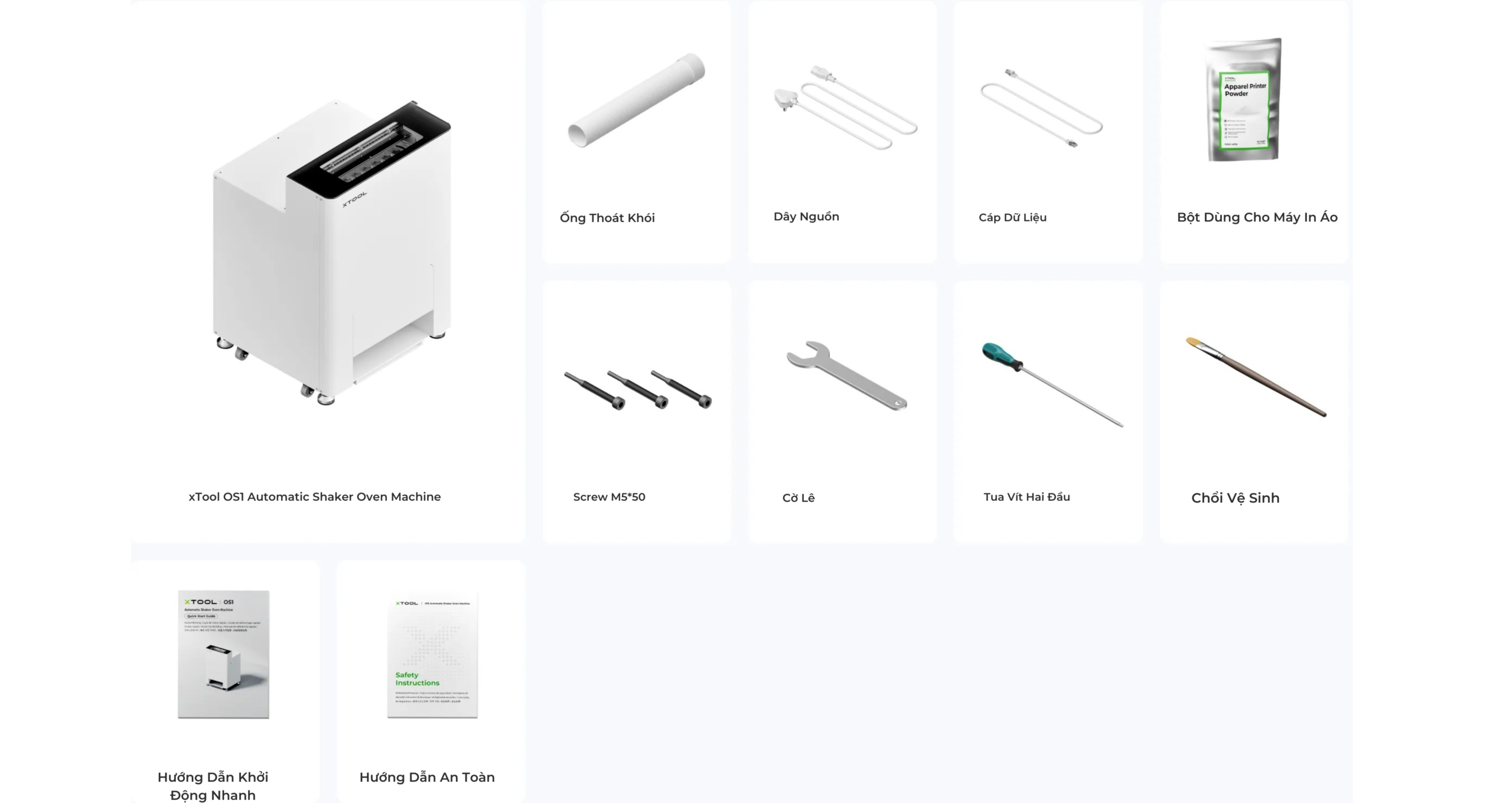 Máy in nhiệt & Sấy xTool OS1