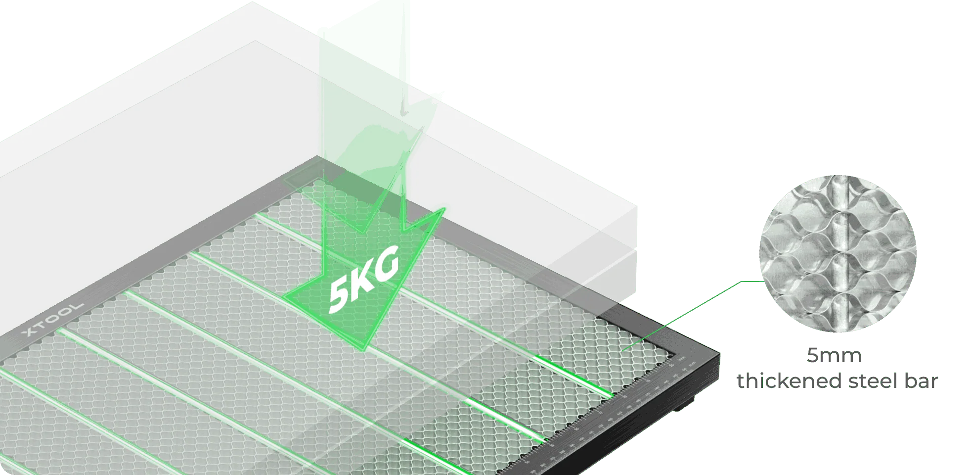 Tấm Honeycomb cắt laser cho xTool S1