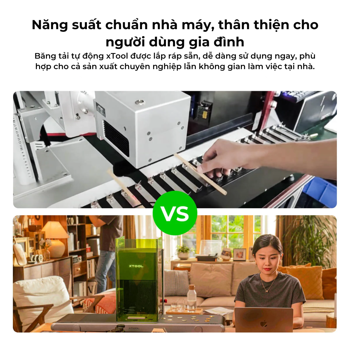 Băng tải Auto Streamline cho xTool