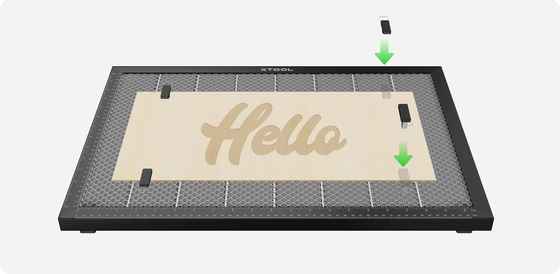 Tấm Honeycomb cắt laser cho xTool S1