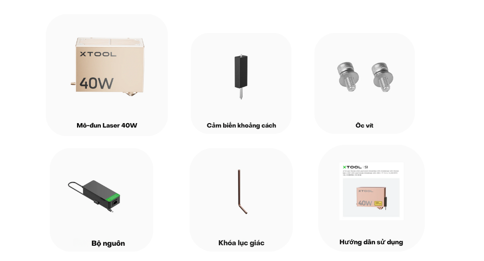 Mô-đun Laser xTool S1 40W