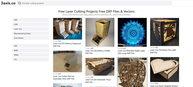 Top 25 Website Tải File Cắt Laser Miễn Phí