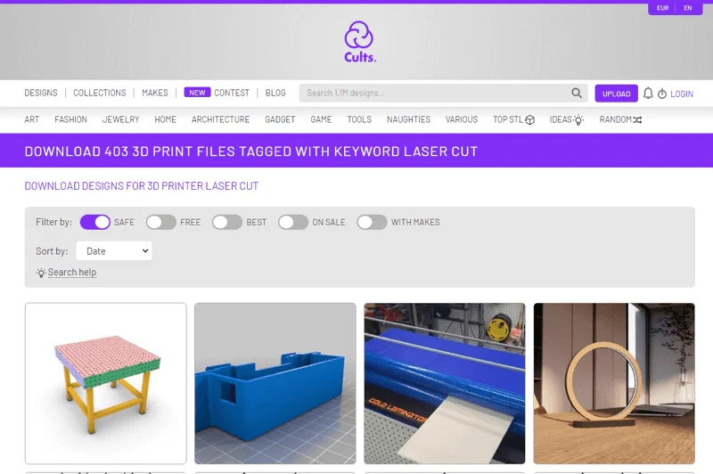 Top 25 Website Tải File Cắt Laser Miễn Phí