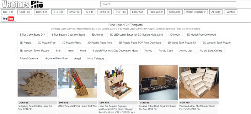 Top 25 Website Tải File Cắt Laser Miễn Phí