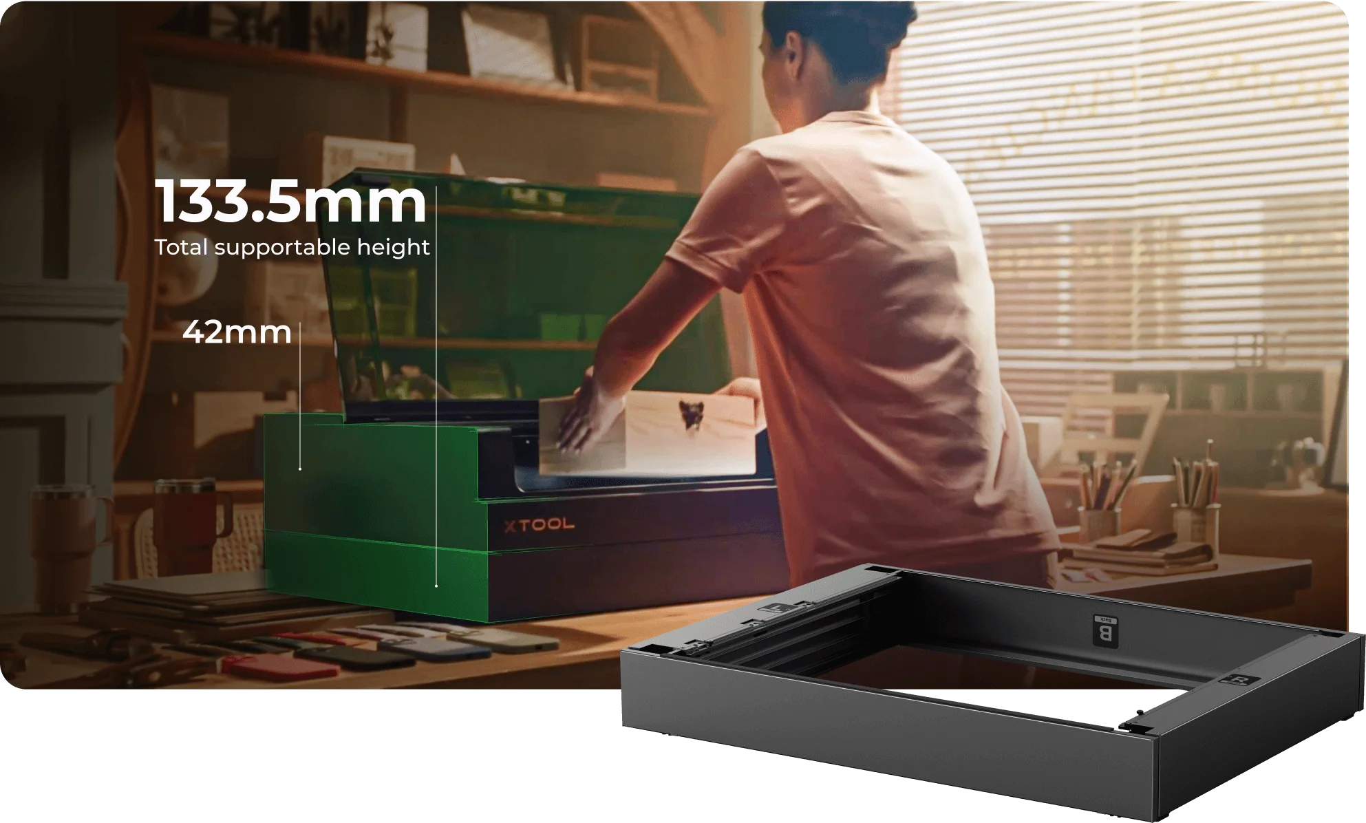 Đế Nâng xTool S1