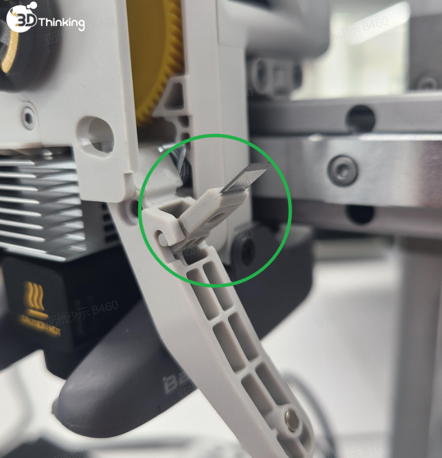 Thay dao cắt filament