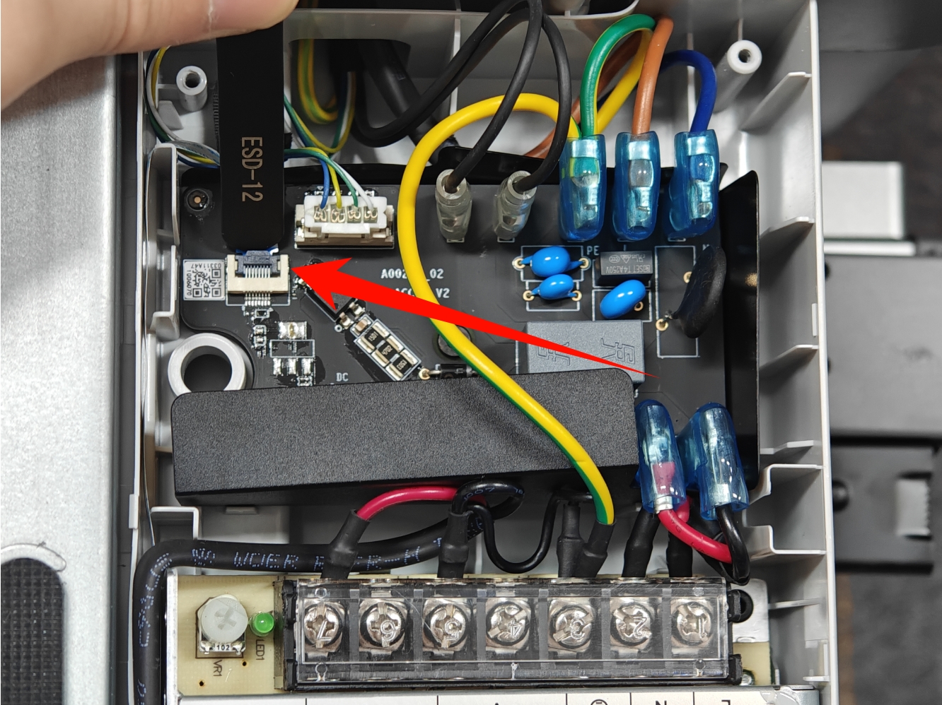 thay board mạch ac máy in 3d bambu lab a1 combo