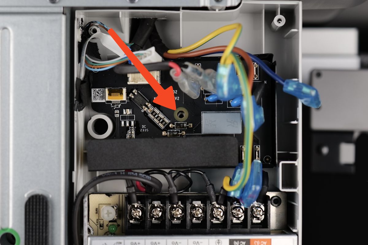 thay board mạch ac máy in 3d bambu lab a1 combo