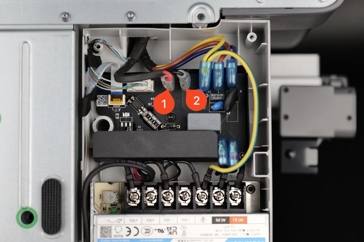 thay board mạch ac máy in 3d bambu lab a1 combo