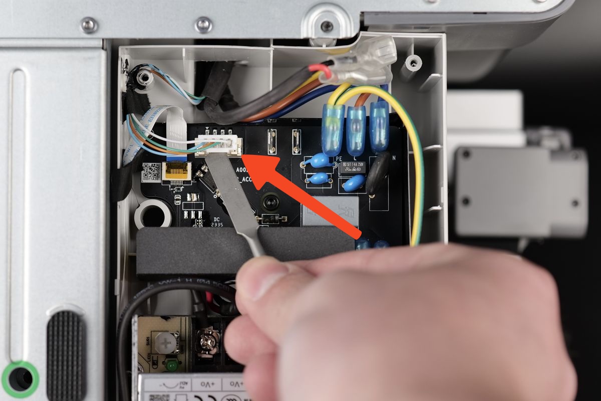 thay board mạch ac máy in 3d bambu lab a1 combo