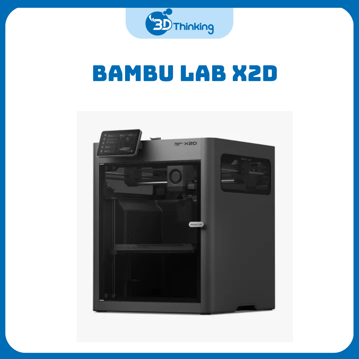 3 Bambu lab x2d