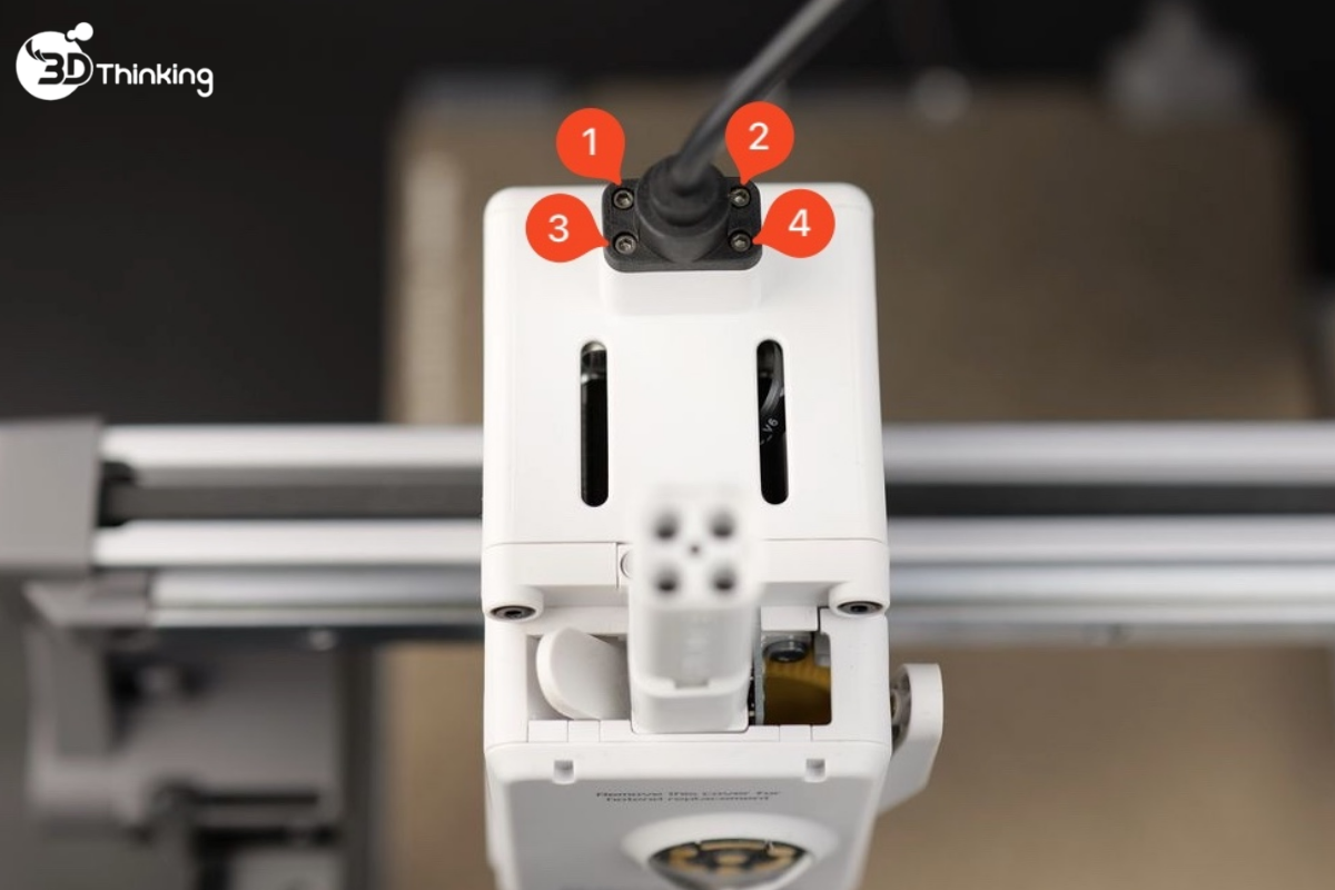 thay cảm biến nhựa máy in 3D Bambu Lab A1 Combo