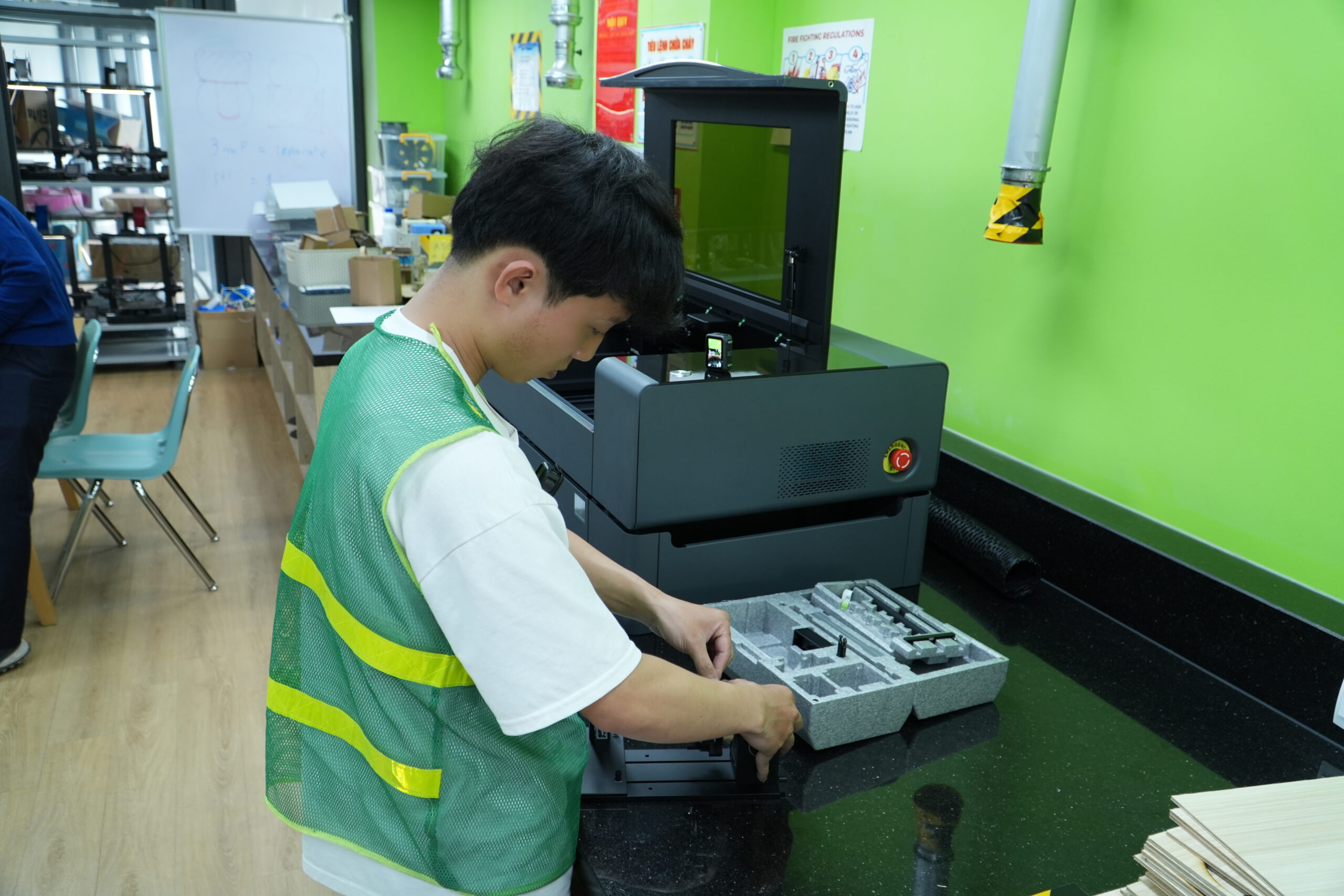 3D Thinking Bàn Giao Máy