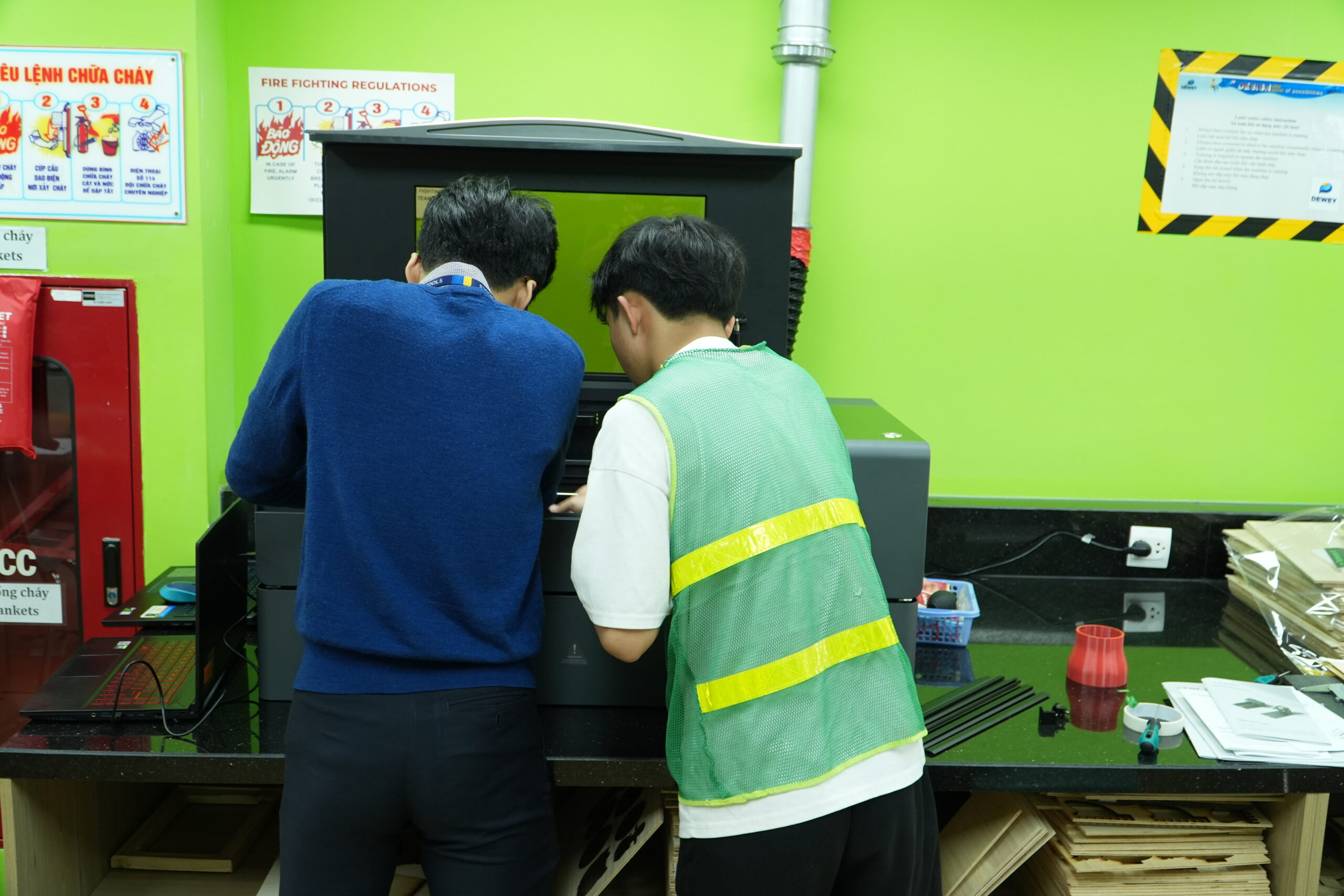 3D Thinking Bàn Giao Máy