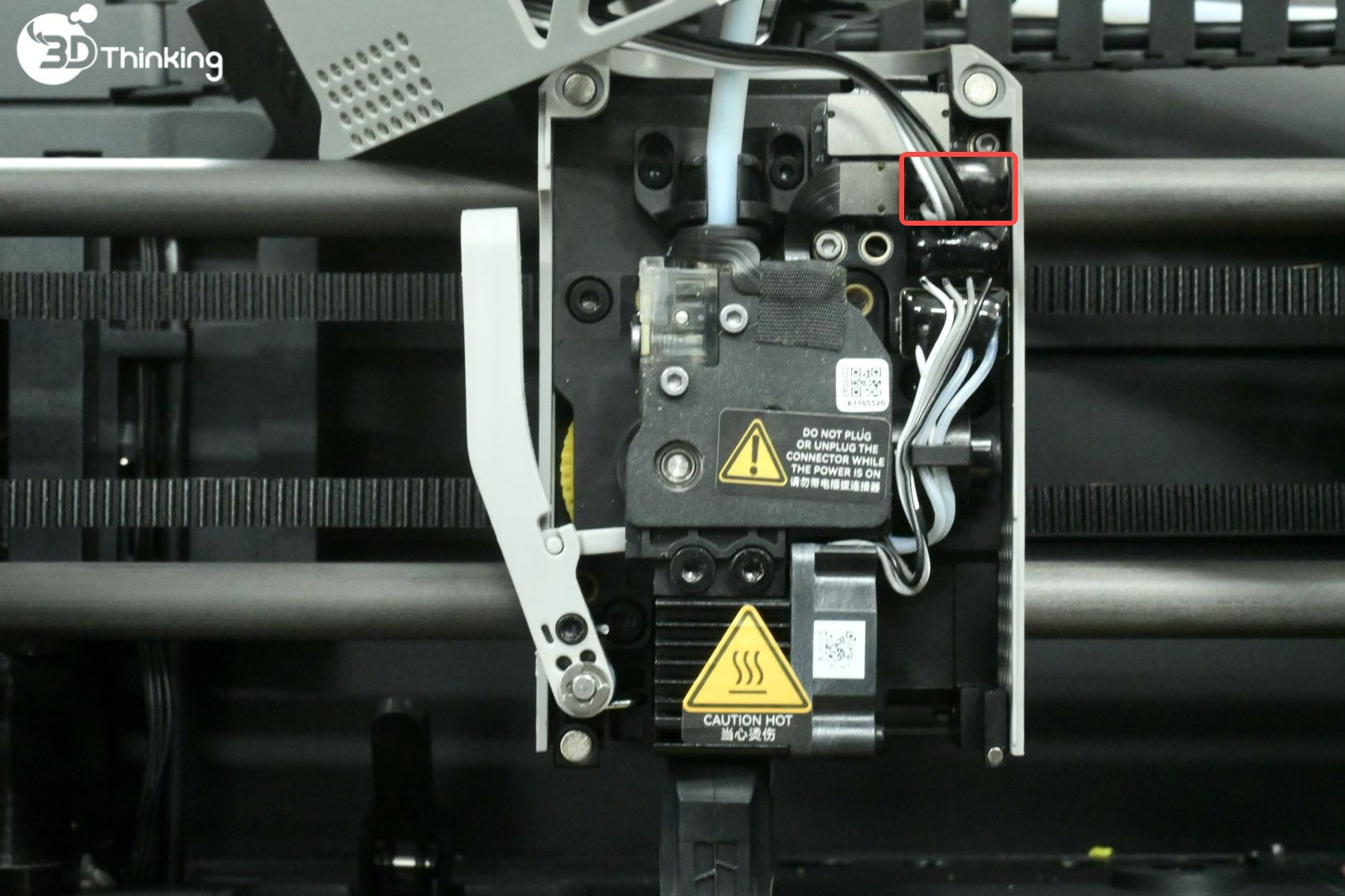 thay thế cụm đầu đùn nóng