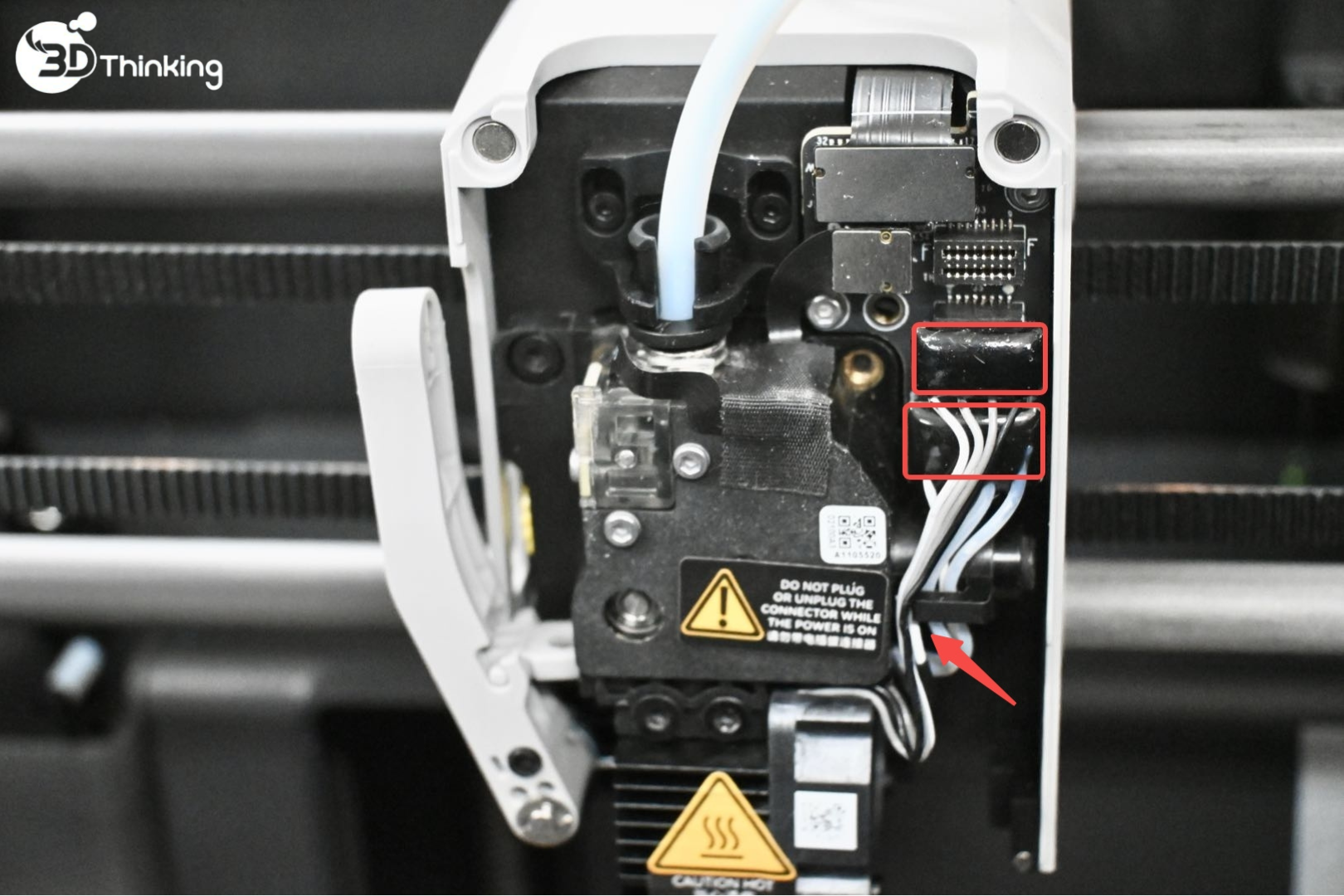 thay thế cụm đầu đùn nóng