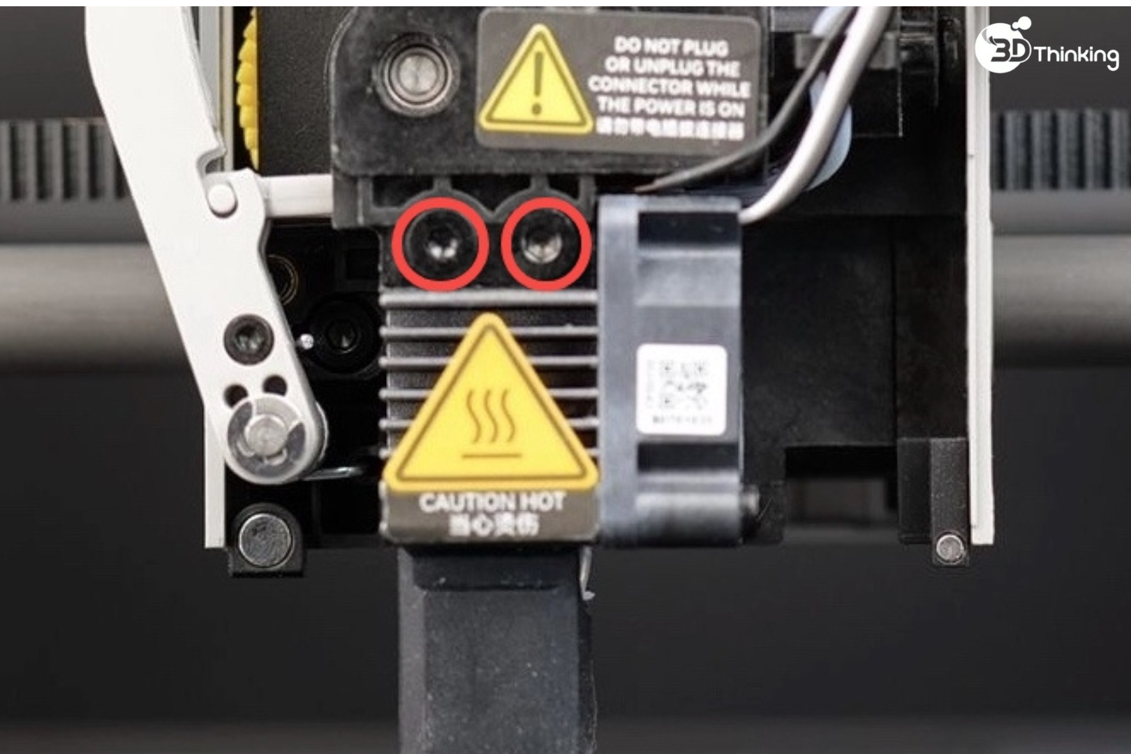 thay thế cụm đầu đùn nóng