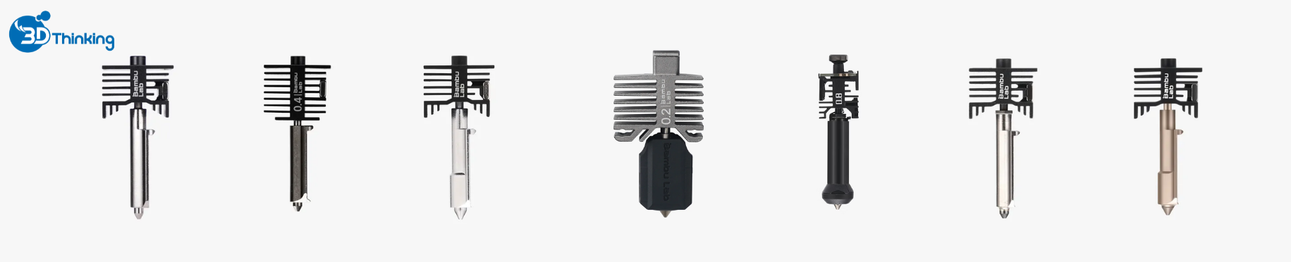 các loại đầu in máy in 3d