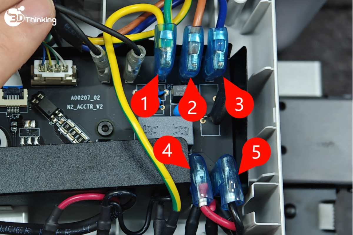 bambu lab A1 không lên nguồn