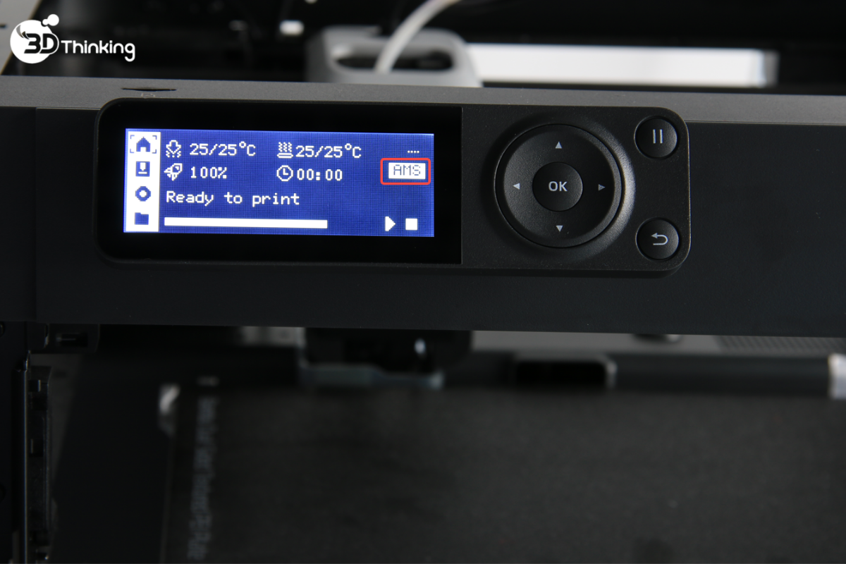 kết nối ams với máy in 3d